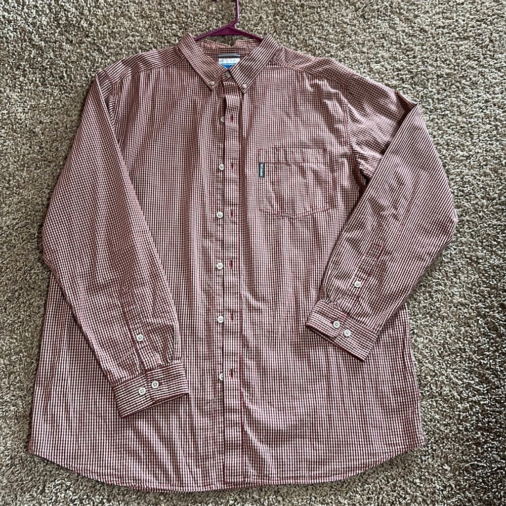 Columbia button down shirt